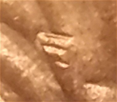 1999-D-Lincoln-Cent-Unusual-Extra-Die-Strikes-On-Bust-Of-Obverse?